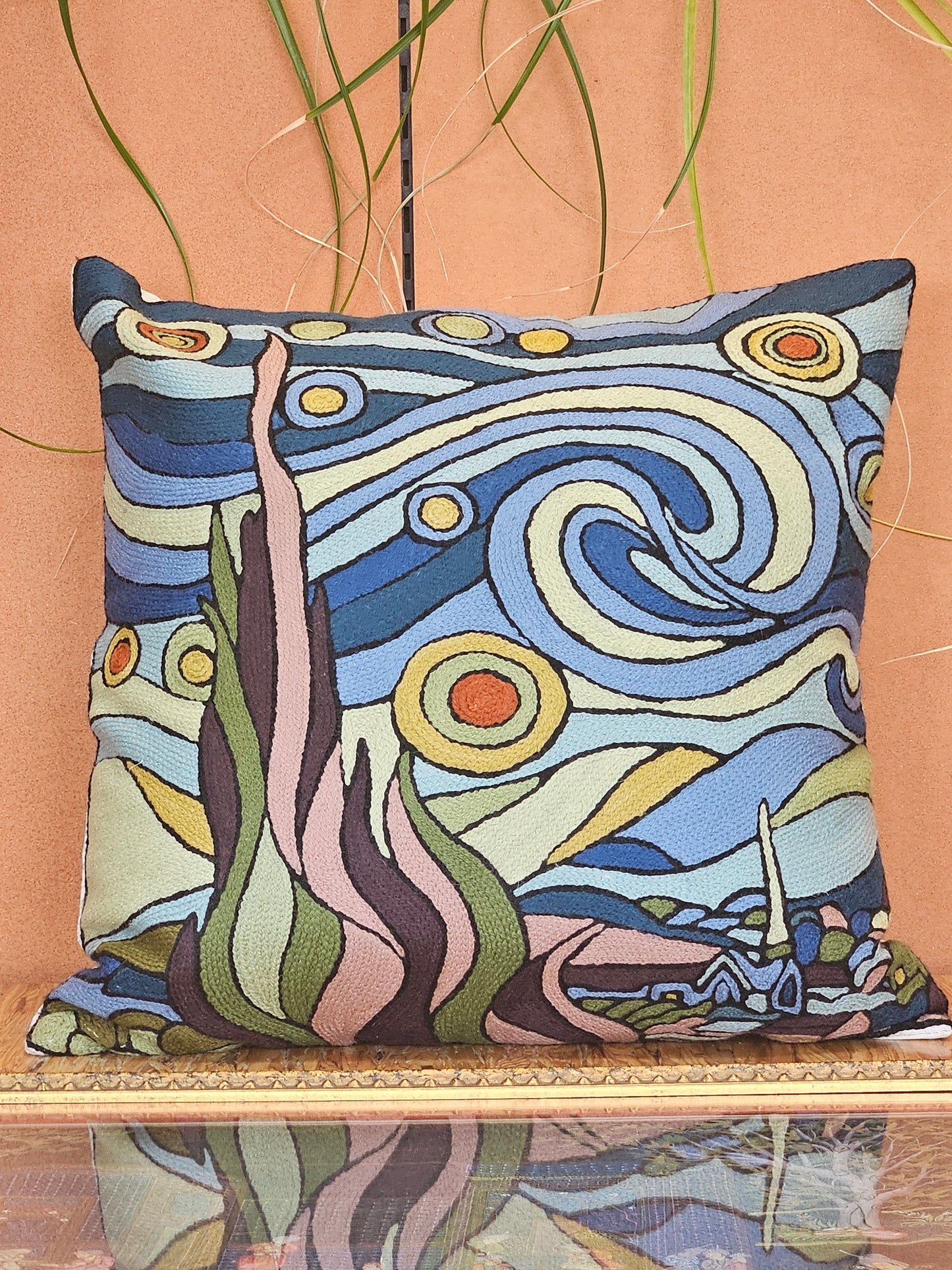 Celestial Whimsy Throw Pillow
