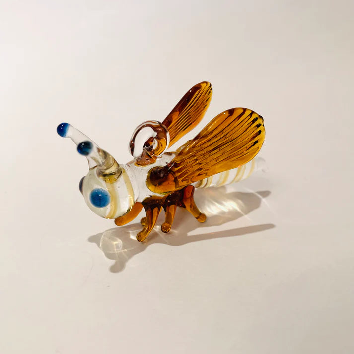 Bee Blown Glass Ornament