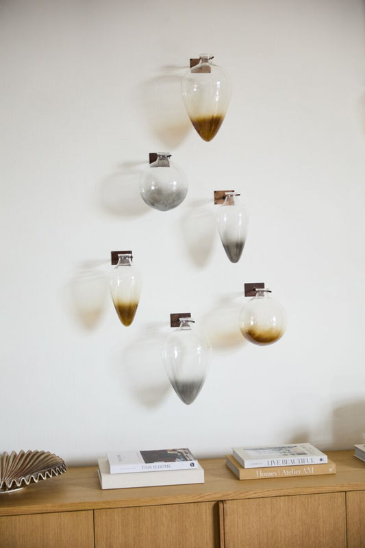 Envision Wall Mount Vase - Round